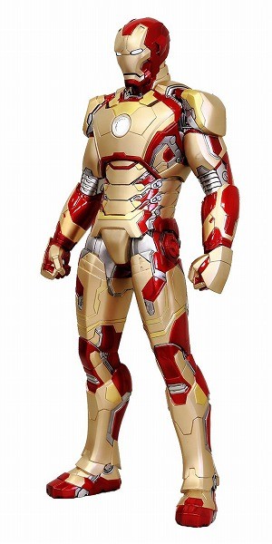 Iron Man Mark XLII, Iron Man 3, Kaiyodo, Pre-Painted, 4537807000293